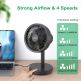 VOXON HDF02506BA01 USB Desk Fan - настолен USB вентилатор (черен) 1