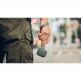 Moshi Pebbo Detachable Wrist Strap Case - силиконов кейс с каишка за Apple Airpods и Apple Airpods 2 (зелен) 5