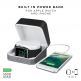 Sumato WatchBox Smart Charging Case 5000mAh - сертифициран луксозен кейс с преносима батерия за зареждане на Apple Watch и iPhone (сребрист) 3