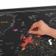 Luckies Scratch Off World Map Chalk Edition - скреч карта на света с тебеширен маркер 3