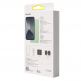 Baseus Full Coverage Green Tempered Glass Film with Anti Blue Light Filter - стъклено защитно покритие за целия дисплей на  iPhone 12, iPhone 12 Pro (прозрачен) (2 броя) 5