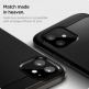Spigen Optik Lens Protector - комплект 2 броя предпазни стъклени протектора за камерата на iPhone 12 mini (черен) 2