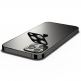 Spigen Optik Lens Protector - комплект 2 броя предпазни стъклени протектора за камерата на iPhone 12 Pro Max (черен) 5