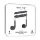 Happy Plugs Wireless II Earbuds - безжични Bluetooth слушалки с микрофон за мобилни устройства (черен)  4