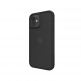SwitchEasy AERO Plus Case - тънък хибриден кейс 0.38 мм. съвместим с MagSafe за iPhone 12 mini (черен) 2
