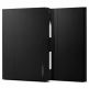 Spigen Liquid Air Folio Case - силиконов (TPU) кейс с висока степен на защита и поставка за iPad Air 4 (2020) (черен) 1