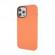 SwitchEasy MagSkin Case - тънък силиконов кейс с вграден магнитен конектор (MagSafe) за iPhone 12, iPhone 12 Pro (оранжев) 7
