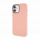 SwitchEasy MagSkin Case - тънък силиконов кейс с вграден магнитен конектор (MagSafe) за iPhone 12 mini (розов) 1