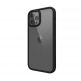 SwitchEasy AERO Plus Case - тънък хибриден кейс 0.38 мм. съвместим с MagSafe за iPhone 12 Pro Max (черен-прозрачен) 2