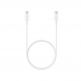 Samsung USB-C to USB-C Cable EP-DA905BWE - кабел за устройства с USB-C порт (100 см) (бял) (bulk) 1
