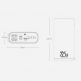 Baseus Starlight Power Bank with Digital Display 22.5W (PPXC-02) - външна батерия 20000 mAh с USB-A и USB-C изходи и технология за бързо зареждане на смартфони и таблети (бял) 10