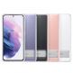 Samsung Clear Standing Cover EF-JG996CT - оригинален удароустойчив хибриден кейс с поставка за Samsung Galaxy S21 Plus (прозрачен) 5