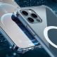 Tel Protect Clear Magnetic Case MagSafe - силиконов (TPU) калъф с MagSafe за iPhone 12 Pro Max (прозрачен)  11