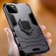 Ring Armor Case - хибриден удароустойчив кейс с пръстен против изпускане за Huawei P40 Pro (черен) 7