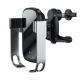 Baseus 5in1 Vehicle Bracket Wireless Charger 10W (WXHW01-B0S) - поставка за радиатора и таблото на кола с безжично зареждане за Qi съвместими смартфони (черен-сребрист) 9