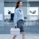 Baseus Basics Series 16 Shoulder Computer Bag (LBJN-H02) - стилна раница за Macbook Pro 16, MacBook Pro 15 и лаптопи до 16 инча (бял) 5