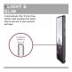 Urban Armor Gear Lucent Case - удароустойчив силиконов калъф за Samsung Galaxy S21 Plus (черен-прозрачен) 7
