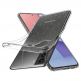 Spigen Liquid Crystal Case - тънък силиконов (TPU) калъф за Samsung Galaxy S21 (брокат-прозрачен) 6