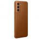 Samsung Leather Cover EF-VG991LA - оригинален кожен кейс (естествена кожа) за Samsung Galaxy S21 (кафяв) 2
