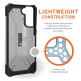 Urban Armor Gear Plasma Case - удароустойчив хибриден кейс за Samsung Galaxy S21 (черен-прозрачен) 8