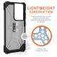 Urban Armor Gear Plasma Case - удароустойчив хибриден кейс за Samsung Galaxy S21 Ultra (сив-прозрачен) 8