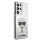Karl Lagerfeld Head Cover - дизайнерски кейс с висока защита за Samsung Galaxy S21 Ultra (прозрачен)  2