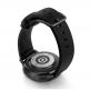 Meridio Cassel Leather Band - уникална ръчно изработена кожена (естествена кожа) каишка за Samsung Galaxy Watch Active (черен) 4