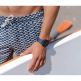 Meridio Blue Marine Leather Band - каишка изработена от рециклирана пластмаса от океана за Apple Watch 42мм, 44мм (тъмносин) 1