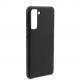 4smarts Cupertino Silicone Case - тънък силиконов (TPU) калъф за Samsung Galaxy S21 (черен) 4