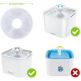 Zellar Pet Water Fountain Filters - комплект от 6 резервни филтъра за поилка за домашни любимци 1