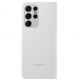 Samsung Clear View Cover EF-ZG998CJ - оригинален кейс, през който виждате информация от дисплея за Samsung Galaxy S21 Ultra (сив) 2