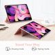 ESR Ascend Trifold Case - полиуретанов калъф с поставка и отделение за Apple Pencil 2 за iPad Air 4 (2020) (черен) 1