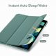 ESR Ascend Trifold Case - полиуретанов калъф с поставка и отделение за Apple Pencil 2 за iPad Air 4 (2020) (черен) 5