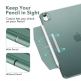 ESR Ascend Trifold Case - полиуретанов калъф с поставка и отделение за Apple Pencil 2 за iPad Air 4 (2020) (черен) 6