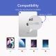 ESR Ascend Trifold Case - полиуретанов калъф с поставка и отделение за Apple Pencil 2 за iPad Air 4 (2020) (черен) 7