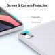 ESR Project Zero Slim Matte Case - удароустойчив силиконов (TPU) калъф за iPad Air 4 (2020) (прозрачен-мат) 2