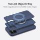 ESR Cloud Halolock Case - силиконов (TPU) калъф с вграден магнитен конектор (MagSafe) за iPhone 12 mini (тъмносин) 2