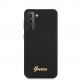 Guess Hard Silicone Case - силиконов (TPU) калъф за Samsung Galaxy S21 (черен)  1