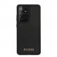 Guess Iridescent Leather Hard Case - дизайнерски кожен кейс за Samsung Galaxy S21 Ultra (черен) 6