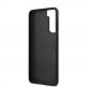 Guess 4G Charms Collection Hard Case - дизайнерски кожен кейс за Samsung Galaxy S21 (сив) 5