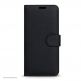 Case FortyFour No.11 Case - кожен калъф с поставка за Samsung Galaxy S20 FE (черен) 	 1