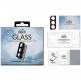 Eiger Glass 2.5D Camera Lens Protector - предпазен стъклен протектор за камерата на Samsung Galaxy S21 Ultra (черен) 1