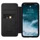 Nomad Folio Leather Rugged Case - кожен (естествена кожа) калъф, тип портфейл за iPhone 11 (черен) 2
