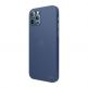 Elago Inner Core Case - тънък полипропиленов кейс (0.5 mm) за iPhone 12, iPhone 12 Pro (син) 5