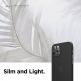 Elago Inner Core Case - тънък полипропиленов кейс (0.5 mm) за iPhone 12, iPhone 12 Pro (черен) 1