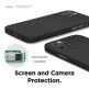 Elago Inner Core Case - тънък полипропиленов кейс (0.5 mm) за iPhone 12, iPhone 12 Pro (черен) 3