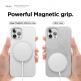 Elago MagSafe Soft Silicone Case - силиконов (TPU) калъф с вграден магнитен конектор (MagSafe) за iPhone 12 Pro Max (бял) 3