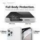 Elago MagSafe Soft Silicone Case - силиконов (TPU) калъф с вграден магнитен конектор (MagSafe) за iPhone 12 Pro Max (бял) 5