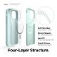 Elago MagSafe Soft Silicone Case - силиконов (TPU) калъф с вграден магнитен конектор (MagSafe) за iPhone 12, iPhone 12 Pro (зелен) 2