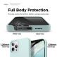 Elago MagSafe Soft Silicone Case - силиконов (TPU) калъф с вграден магнитен конектор (MagSafe) за iPhone 12, iPhone 12 Pro (зелен) 5